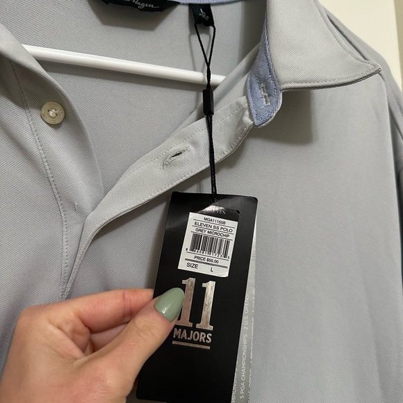 Gray size L Walter Hagan polo - Picture 2 of 3